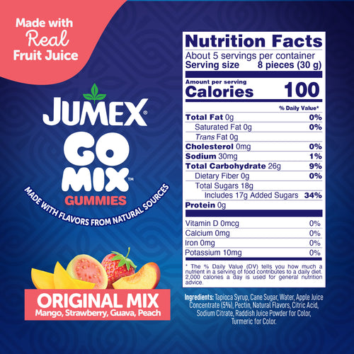 Nutrition Facts for Original